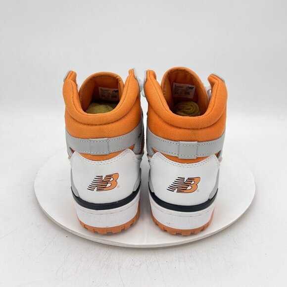 New Balance 650 Men Size 11.5D BB650RCL White Orange Canyon Training Shoes - Picture 5 of 10